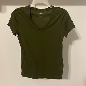 Army green Target brand tee
